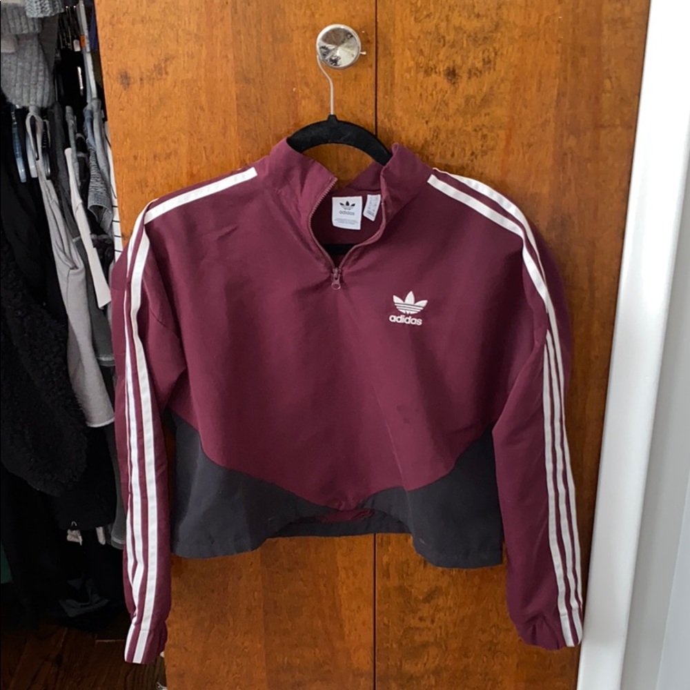 adidas quarter zip
